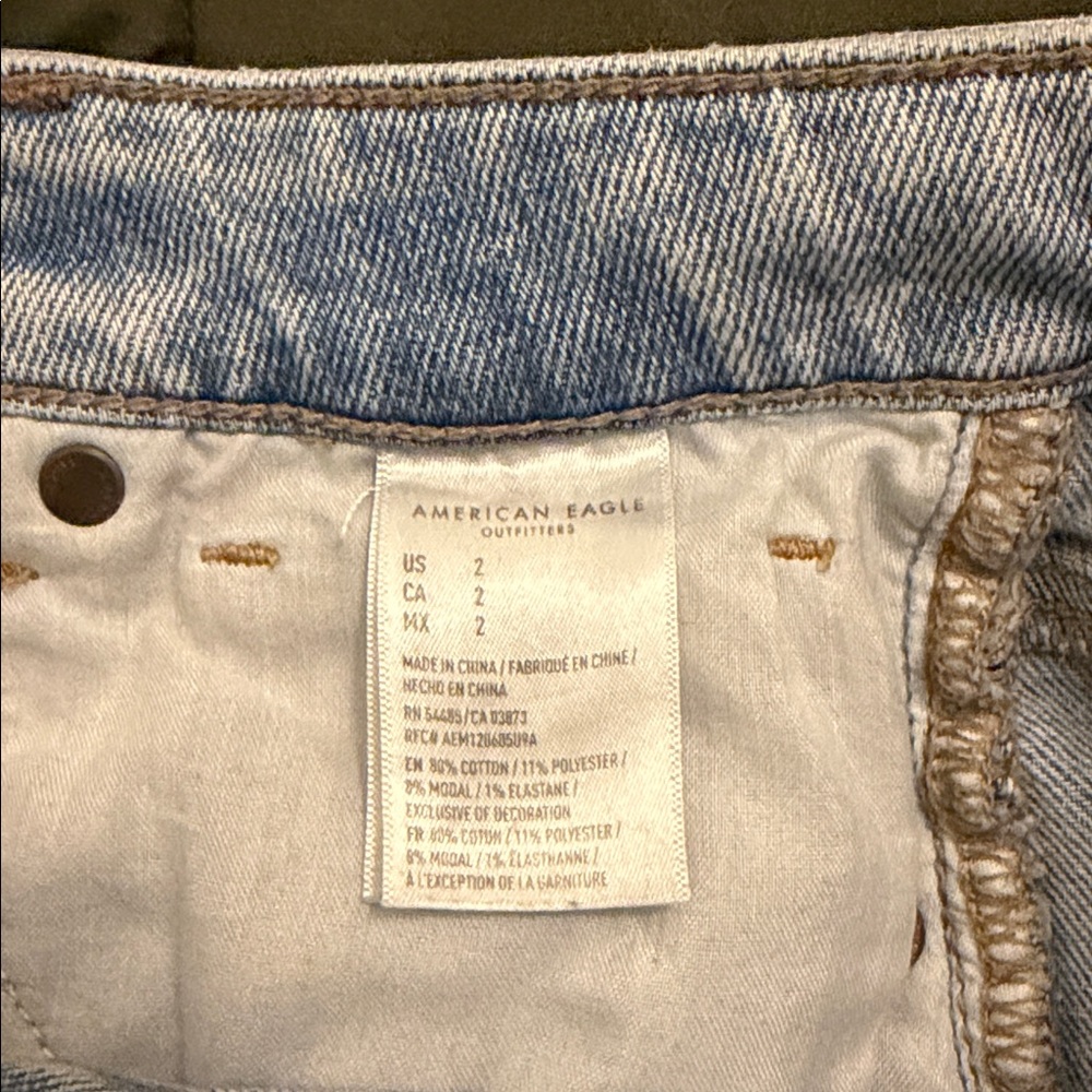 American Eagle Mom Short Size 14 - Picture 6 of 10